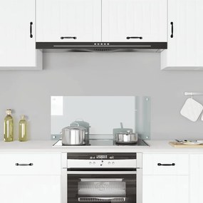 vidaXL Πλάτη Κουζίνας Διαφανής 90 x 40 εκ. από Ψημένο Γυαλί