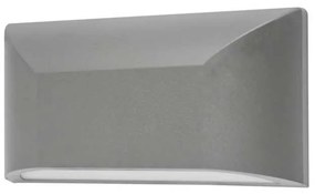 Απλίκα LED Εξωτερικού Χώρου Aca SLIM22 Grey