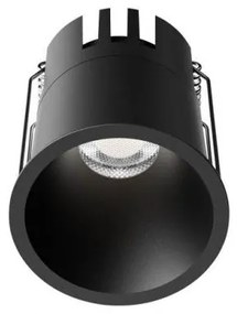 Σποτ Φωτιστικό Χωνευτό Στρογγυλό LED 10W IP20 72mm Dylan Viokef 4311201 Μαύρο