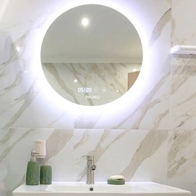 BRUNO καθρέφτης μπάνιου LED BRN-0201, στρόγγυλος, 24W, Φ80cm, IP67