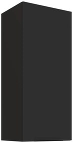 Κρεμαστό ντουλάπι Arianna 40 G 90 1F-Μαύρο