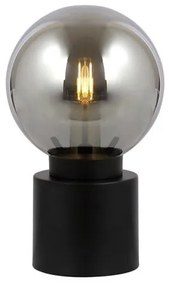 Επιτραπέζιο Φωτιστικό E14 Φιμέ Marka Globo Lighting-21003B-Μαύρο 21003B