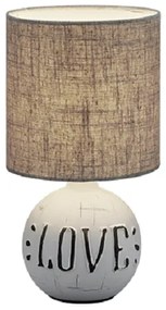 Επιτραπέζιο Φωτιστικό Esna με επιγραφή Home ή Love Trio Lighting-R50661025-Καπουτσίνο R50661025