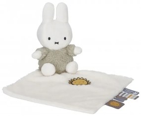 Λούτρινο Παιχνίδι Πανάκι Παρηγοριάς 24x24cm Miffy Fluffy Μέντα 47-3930