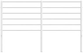 vidaXL Ανταλλακτικό κεφαλάρι Λευκό 140 εκ. Μεταλλικό