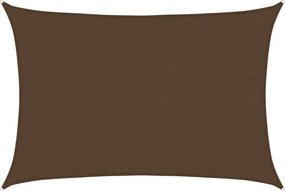 vidaXL Πανί Σκίασης Καφέ 4 x 5 μ. από HDPE 160 γρ./μ²