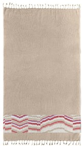 Πετσέτα Θαλάσσης Pestemal 10 Beige Guy Laroche Θαλάσσης 90x170cm 100% Cotton