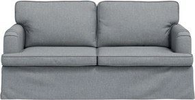 vidaXL Καναπές Ανοιχτό γκρι