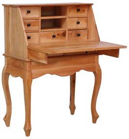 vidaXL Σεκρετέρ 78 x 42 x 103 εκ. από Μασίφ Μαόνι