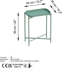 Coffee Table Shb-009-D Green