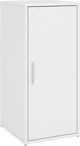 vidaXL Παπουτσοθήκη Λευκή 32 x 35 x 70 εκ. από Επεξ. Ξύλο