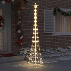 vidaXL LED Χριστουγεννιάτικο Δέντρο με βάση Θερμό λευκό 250 cm Μέταλλο