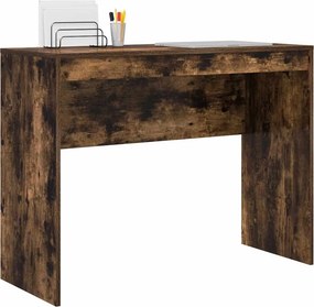 vidaXL Γραφείο Καπνιστό Δρύς 100 x 40 x 76 εκ.