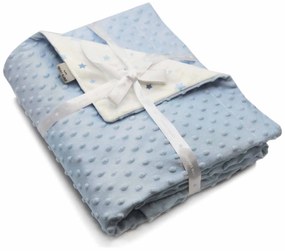 Κουβέρτα Βελουτέ Κούνιας (110x140) Pierre Cardin Toppy Blue