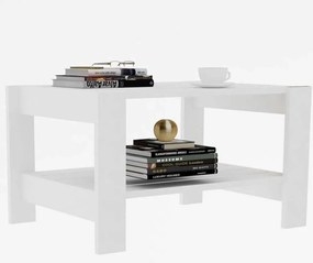 Τραπέζι Σαλονιού Herb 835PUQ2914 69,8x50x40cm White