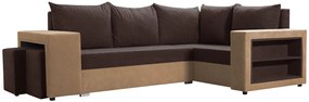 Γωνιακός καναπές Milano-Mpez-kafe-Δεξιά - 250.00Χ162.00Χ85.00cm