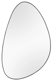 Καθρέπτης Τοίχου Ida 2070102 40x60cm Black Mirrors &amp; More Metal, Glass