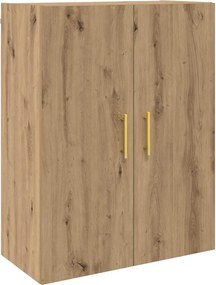 vidaXL Highboard Artisan Oak 69,5 x 34 x 180 εκ. Επεξεργασμένο ξύλο