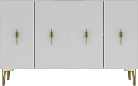 Console Salkım 120 - White, Gold White
Gold