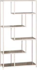 Bookshelf By-30 - White, Transparent White
Tranparent