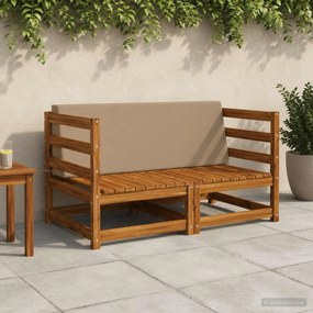 vidaXL Μαξιλάρι πλάτης SOEST 100% Πολυεστέρας Taupe 120 x 20 x 40 cm