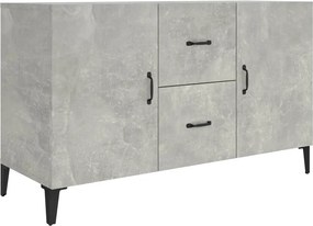 vidaXL Ντουλάπι Γκρι Σκυροδέματος 100 x 36 x 60 εκ. Επεξεργασμένο Ξύλο