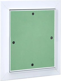 vidaXL Πάνελ Πρόσβασης Πράσινο και Ασημί 20 x 25 cm