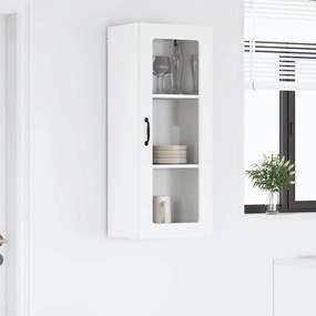 vidaXL Ραφιέρα τοίχου LUCCA Λευκό 40 x 31 x 100 εκ. Επεξεργασμένο Ξύλο