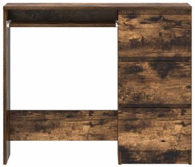 vidaXL Γραφείο Καπνιστή Δρυς 90x45x76 εκ. από Επεξεργασμένο Ξύλο