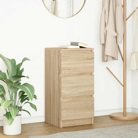 vidaXL Ραφιέρα Sonoma Δρυς 37,5x35x76 εκ. από Επεξεργ. Ξύλο