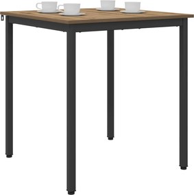 vidaXL Τραπεζαρίες 70 x 70 x 75 cm Επεξεργασμένο Ξύλο Artisan Δρυς