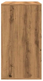 vidaXL Ντουλάπι καλλυντικών Artisan Oak 80x40x75cm Κατασκευασμένο ξύλο