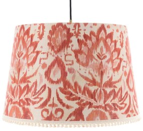 Φωτιστικό Οροφής Ionian Cl50393 Ø25Xø35Xh25 E27 White-Orange Mindthegap Metal, Fabric