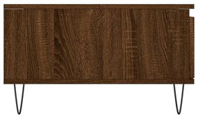 vidaXL Τραπεζάκι Σαλονιού Καφέ Δρυς 90x60x35εκ. από Επεξεργασμένο Ξύλο