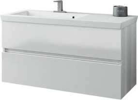 Drop Luxus 100 White Gloss - Βάση Επίπλου Με Νιπτήρα (100x44)