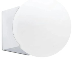Φωτιστικό Μπάνιου - Τοίχου Lago 63503 G9 max 6W Shiny Chrome Faro Barcelona Aluminium, Glass
