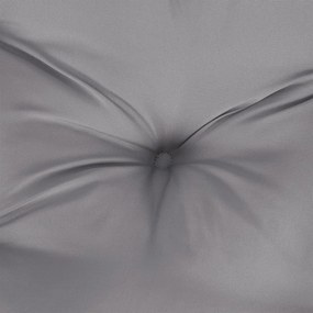 vidaXL Μαξιλάρι Παλέτας Γκρι 120 x 80 x 12 εκ. Υφασμάτινο