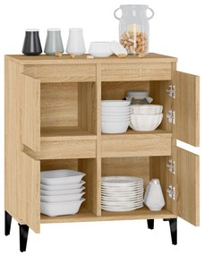 vidaXL Συρταριέρα Sonoma Δρυς 60x35x70 εκ. Επεξεργασμένο Ξύλο