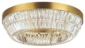 Πλαφονιέρα Φωτιστικό Οροφής LED 38W IP20 3000K Ορείχαλκος 23047 Zambelis-23047-Ορείχαλκος 23047