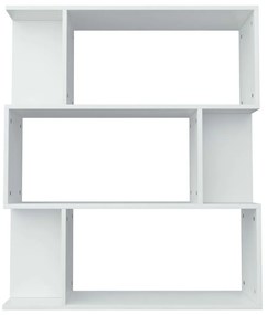 vidaXL Βιβλιοθήκη/Διαχωριστικό Χώρου Λευκό 80x24x96 εκ. Επεξ. Ξύλο