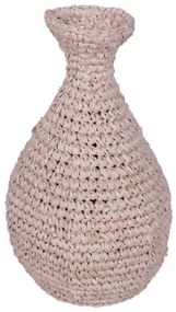 Βάζο Sannery I Inart sisal Φ20x32εκ 337-000043 337-000043 Μπεζ