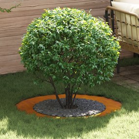 vidaXL Γλάστρα από Ατσάλι Corten Ατσάλι Corten Μεγάλη Διακοσμητικά Ένθετα