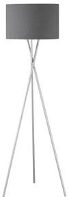 Επιδαπέδιο Φωτιστικό Ύφασμα PINA Η160 Φ68 Fischer Honsel-840012-Ανθρακί 840012