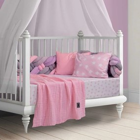 Κουβέρτα Βρεφική 2994 Pink Greenwich Polo Club Cradle 105x150cm 100% Βαμβάκι