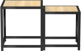 vidaXL Τραπεζάκια 2 τεμ. Sonoma Δρυς από MDF