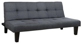 Καναπές-Κρεβάτι HM3000.02 180x82.5x78Υcm Grey-Anthracite Ύφασμα