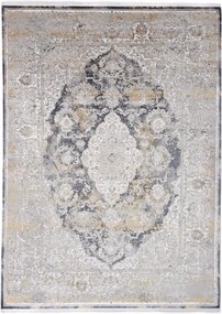 Χαλί Διαδρόμου (80x150) Royal Carpet Bamboo Silk 5991A L.Grey/Anthracite