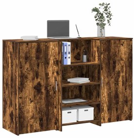 vidaXL Γραφείο υποδοχής 155x50x103,5 εκ. Επεξεργασμένο Ξύλο