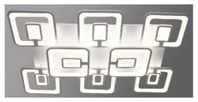 Φωτιστικό οροφής LED - Πλαφονιέρα με Dimmer - 5145-8WH - 943727-943727