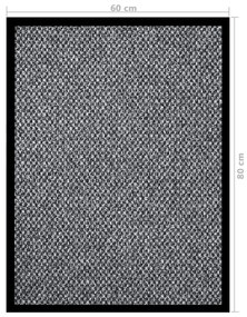 vidaXL Πατάκι Εισόδου Γκρι 60 x 80 εκ.